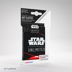 Star Wars Unlimited Art Sleeves - Space Red