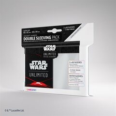 Star Wars Unlimited Art Sleeves Double Sleeving Pack - Space Red