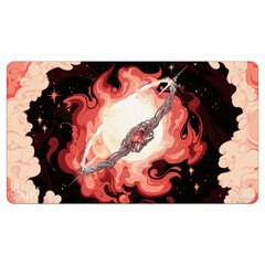 Ulta Pro - MTG Playmat: Secret Lair Holiday 2023 - Through the Wormhole - Sol Ring