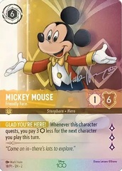 Mickey Mouse - Friendly Face - 18/P1 - D100 Promo - Holofoil