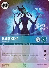 Maleficent - Uninvited - 22/P1 - D100 Promo - Holofoil