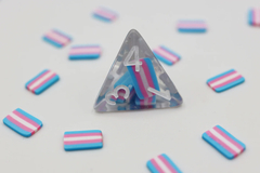 Foam Brain Games - Transgender Flag RPG Dice Set