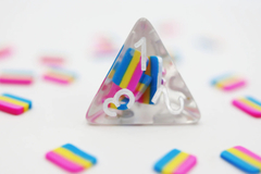 Foam Brain Games - Pansexual Flag RPG Dice Set