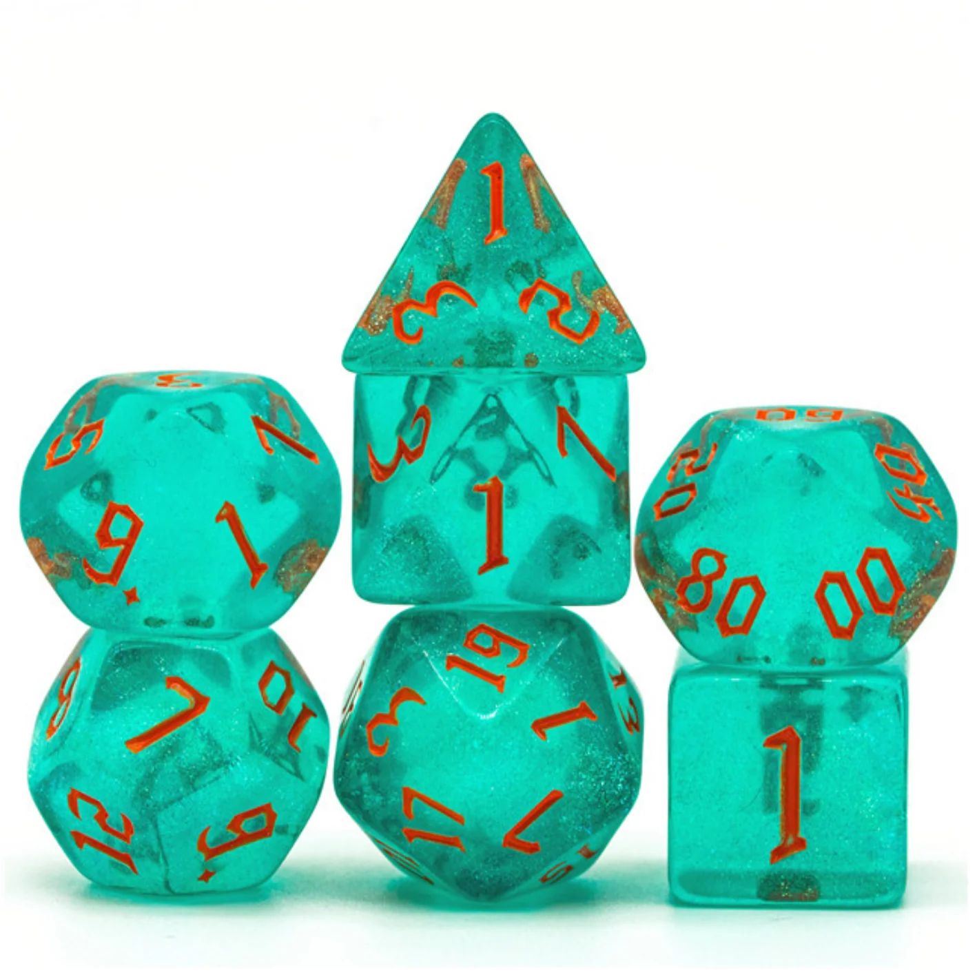 Hurricane Elemental RPG Dice Set