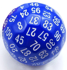 Foam Brain Games - 45mm D100 - Blue