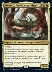 Korvold, Fae-Cursed King (2024 Year of the Dragon) - Foil