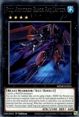 Full Armored Black Ray Lancer - MZMI-EN054 - Rare - 1st Edition