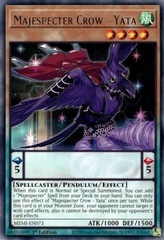 Majespecter Crow - Yata - MZMI-EN073 - Rare - 1st Edition