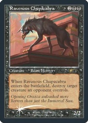 Ravenous Chupacabra (Retro Frame) - Open House Promos - Foil