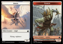 Goblin (0008) // Angel (0003) Double-Sided Token - Foil