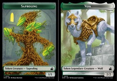 Saproling // Voja Double-Sided Token - Foil