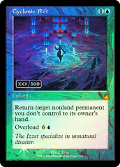 Cyclonic Rift - Foil - Retro Frame (Serialized)