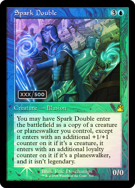 Spark Double - Foil - Retro Frame (Serialized)