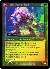 Golgari Grave-Troll - Foil - Retro Frame (Serialized)