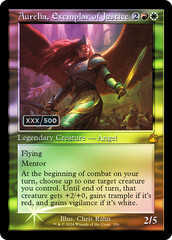 Aurelia, Exemplar of Justice - Foil - Retro Frame (Serialized)