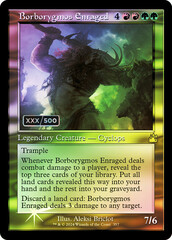 Borborygmos Enraged - Foil - Retro Frame (Serialized)