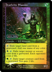 Deathrite Shaman - Foil - Retro Frame (Serialized)