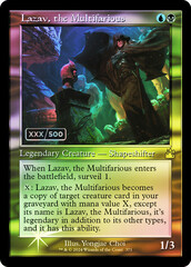 Lazav, the Multifarious - Foil - Retro Frame (Serialized 330/500) - Ungraded