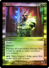 Tajic, Legion's Edge - Foil - Retro Frame (Serialized)