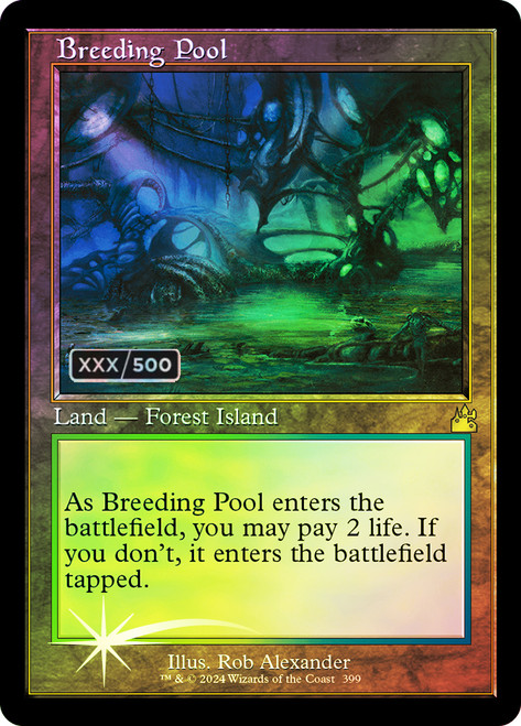 Breeding Pool - Foil - Retro Frame (Serialized)