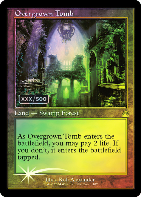 Overgrown Tomb - Foil - Retro Frame (Serialized)