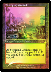 Stomping Ground - Foil - Retro Frame (Serialized)