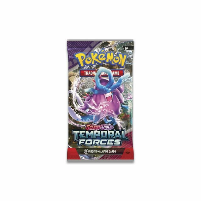Scarlet & Violet - Temporal Forces Booster Pack - Pokemon Products   Pokemon Boosters - Critical Hit Games