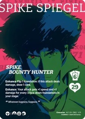 Spike, Bounty Hunter - Alternate Art - Foil