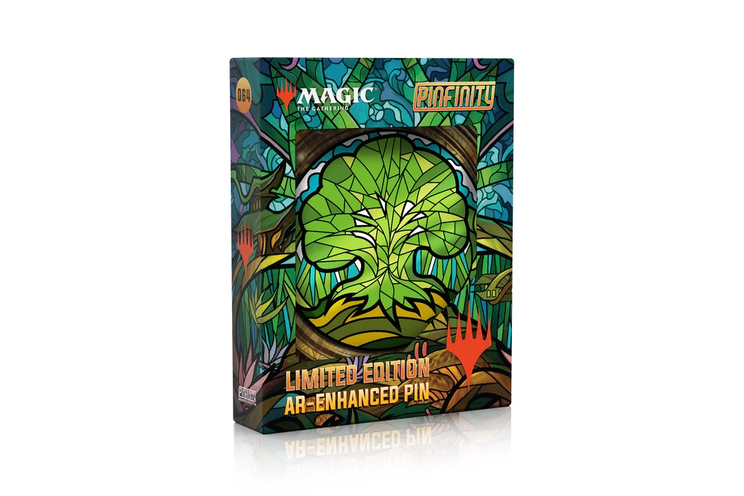 Magic: the Gathering - Stained Glass Forest Pin