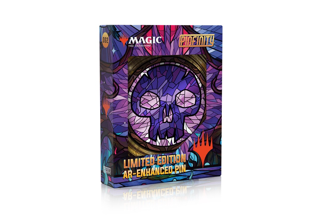Magic: the Gathering - Stained Glass Swamp Pin