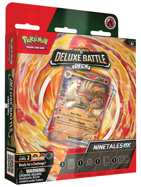 Ninetales ex Deluxe Battle Deck - Produit TCG / Sealed TCG » Pokemon ...