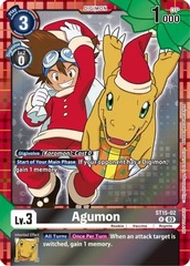 Agumon - ST15-02 - P - Foil (Winter Holiday 2023)