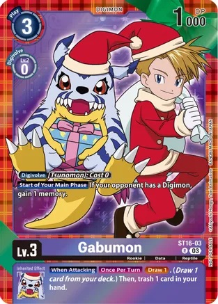 digimon gabumon card Gabumon - Classic Collection - Digimon Card Game
