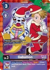 Gabumon - ST16-03 - P - Foil (Winter Holiday 2023)