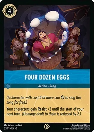 Four Dozen Eggs - 33/P1 - Promo - Cold Foil