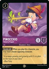 Pinocchio, Talkative Puppet (32/P1) - Cold Foil