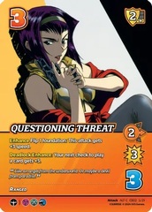 Questioning Threat - Alternate Art - Foil