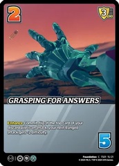 Grasping For Answers