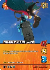 Nimble Maneuver - Alternate Art - Foil