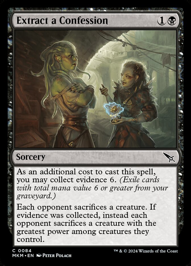 Extract a Confession - Foil