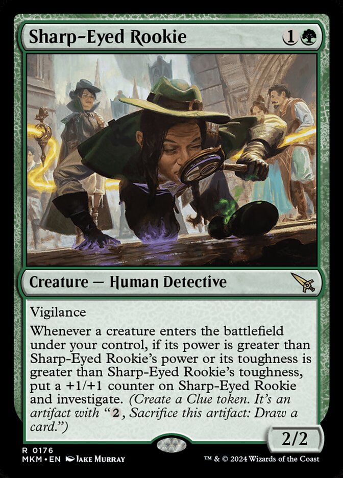 Sharp-Eyed Rookie - Foil