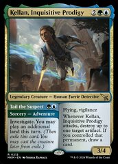 Kellan, Inquisitive Prodigy // Tail the Suspect - Foil