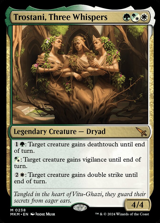 Trostani, Three Whispers - Foil Trostani, Three Whispers - Foil