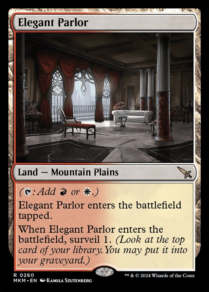 Elegant Parlor - Foil