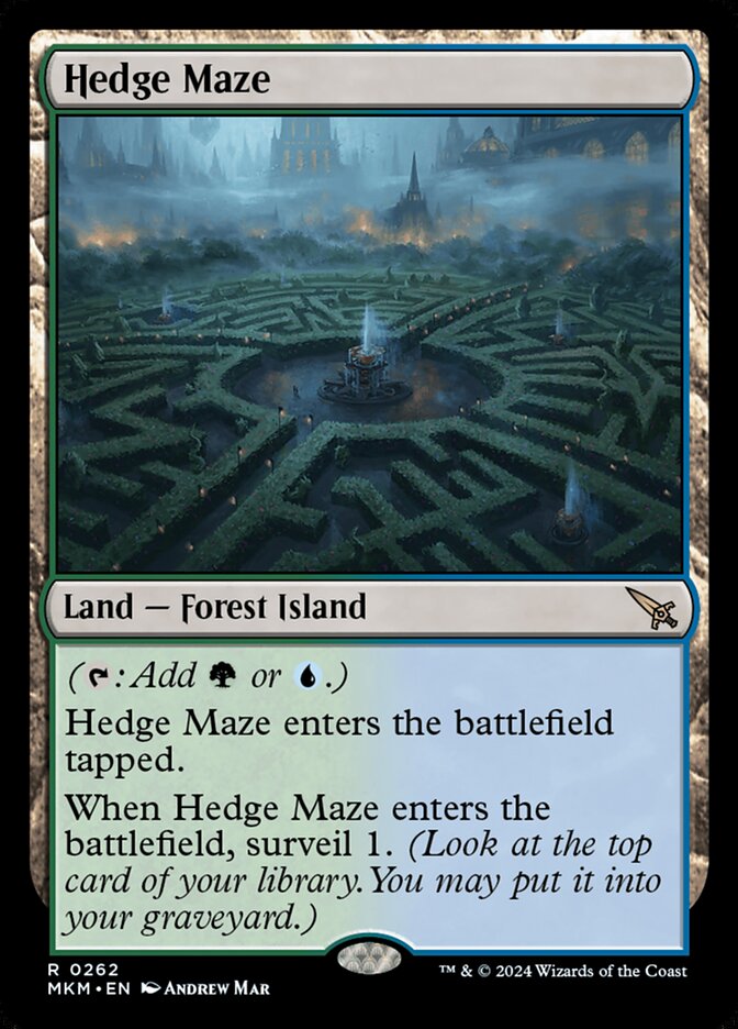 Hedge Maze - Foil