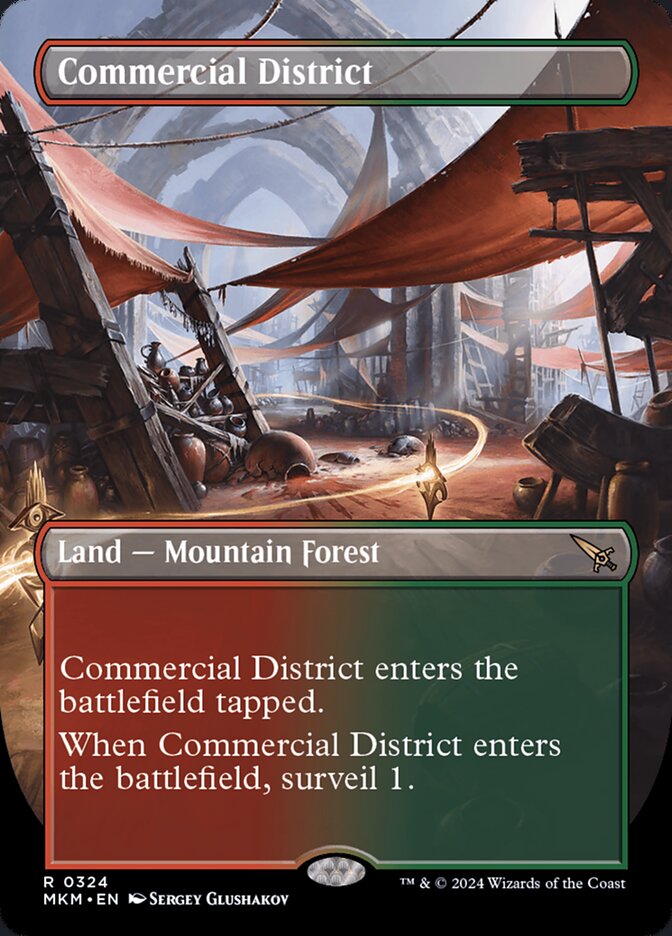 Commercial District - Borderless