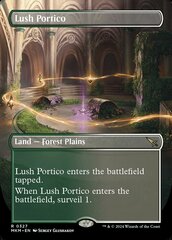 Lush Portico - Borderless