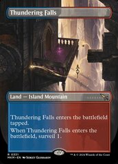 Thundering Falls - Borderless