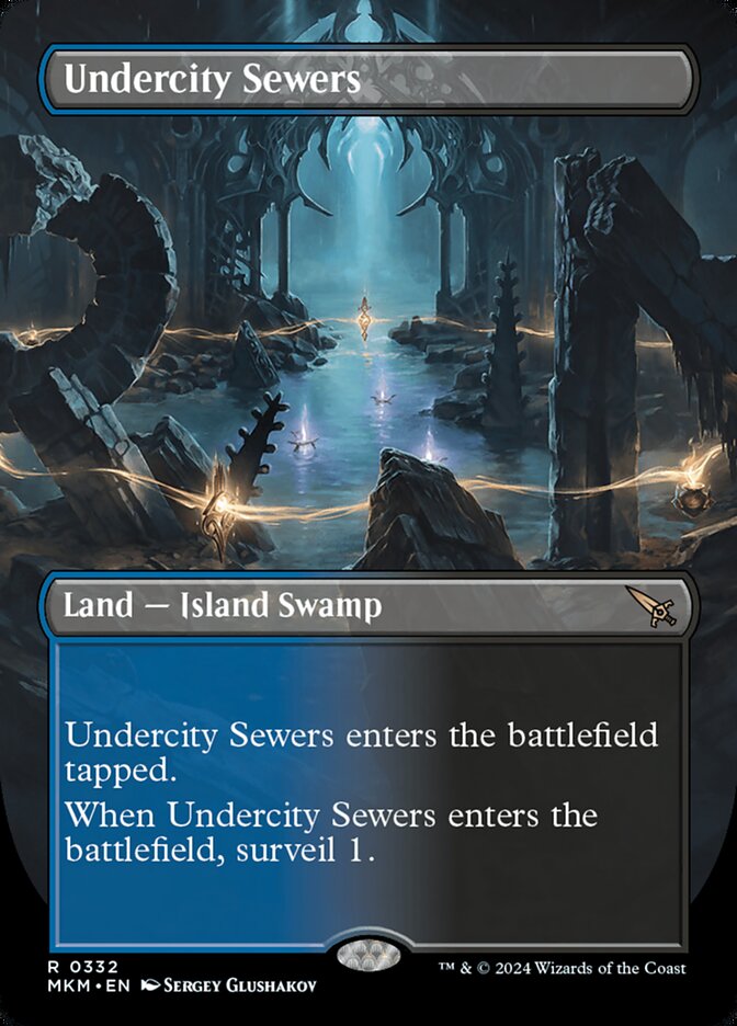 Undercity Sewers - Foil - Borderless