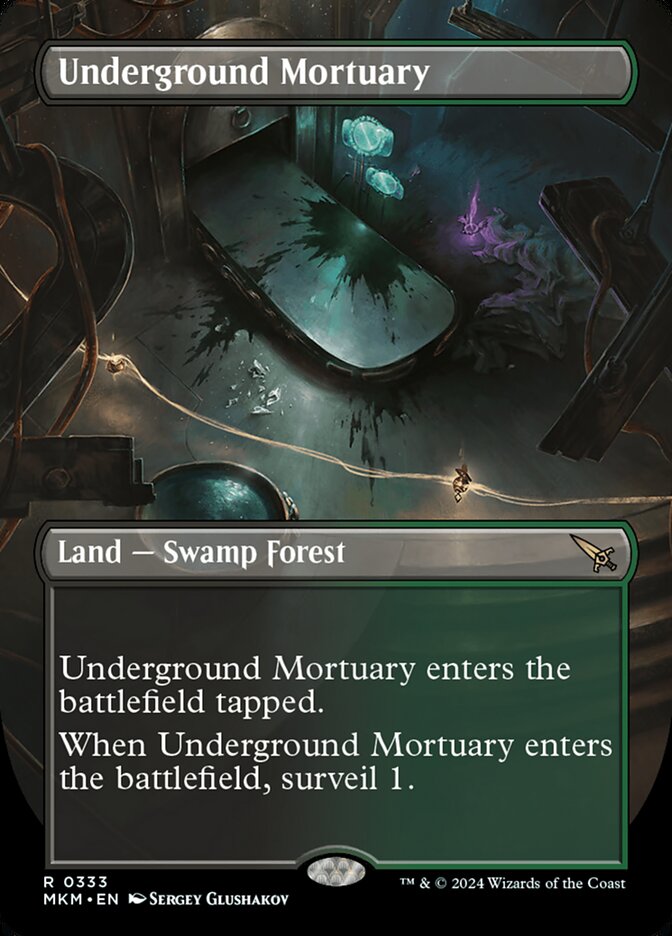 Underground Mortuary - Foil - Borderless